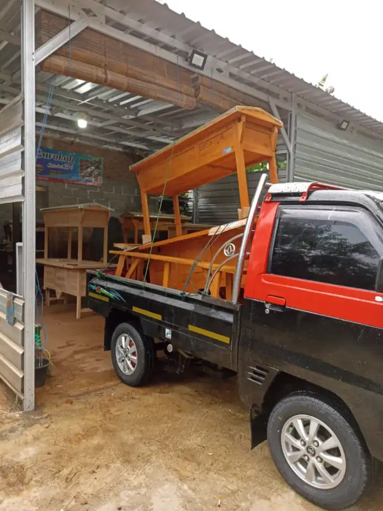Gerobak Angkringan jg Melayani Pesanan Grobak Bakso Mie Bubur Sate dlL