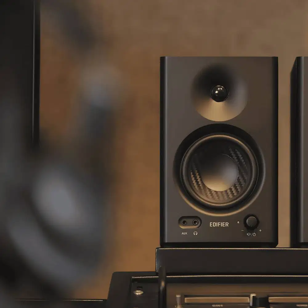 Edifier MR4 Studio Monitor Speaker Fullset Mulus like new