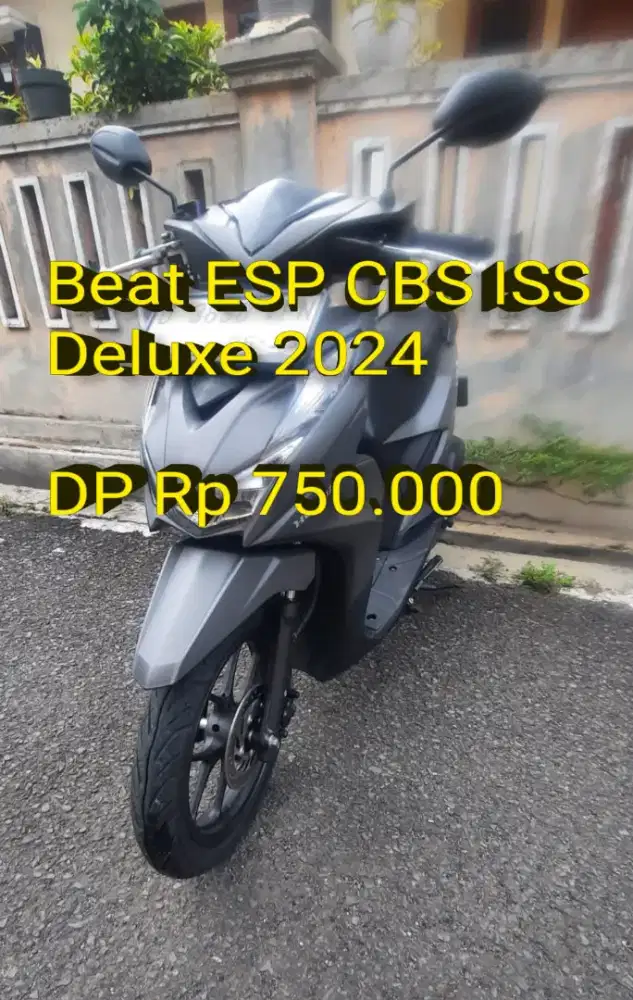 Beat Deluxe 2024. Pajak ON. Simpanan. Mulus. Original. Cash/Kredit/TT