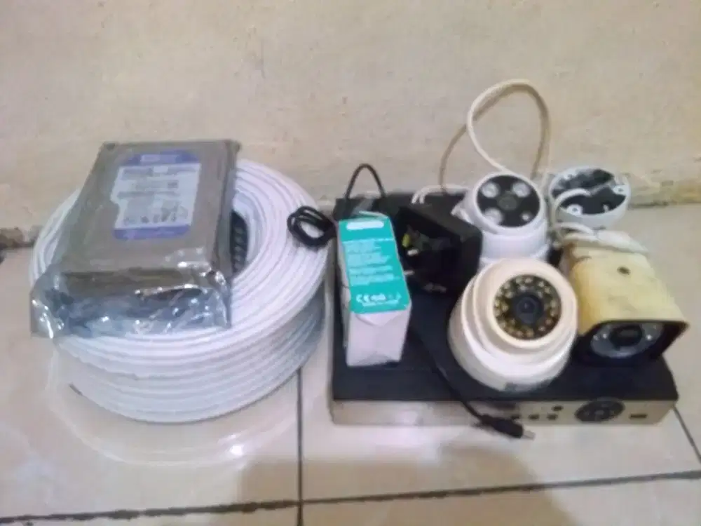 Jual Cctv seken 3ch good kondisi