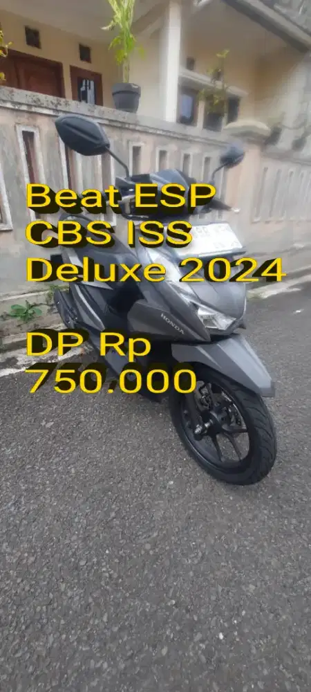 Beat Deluxe 2024. Pajak ON. Simpanan. Mulus. Original. Cash/Kredit/TT