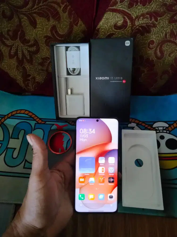 Xiaomi 13 Ultra Ram 12/256 Gb Fullshet Beacukai TT Hp Lain