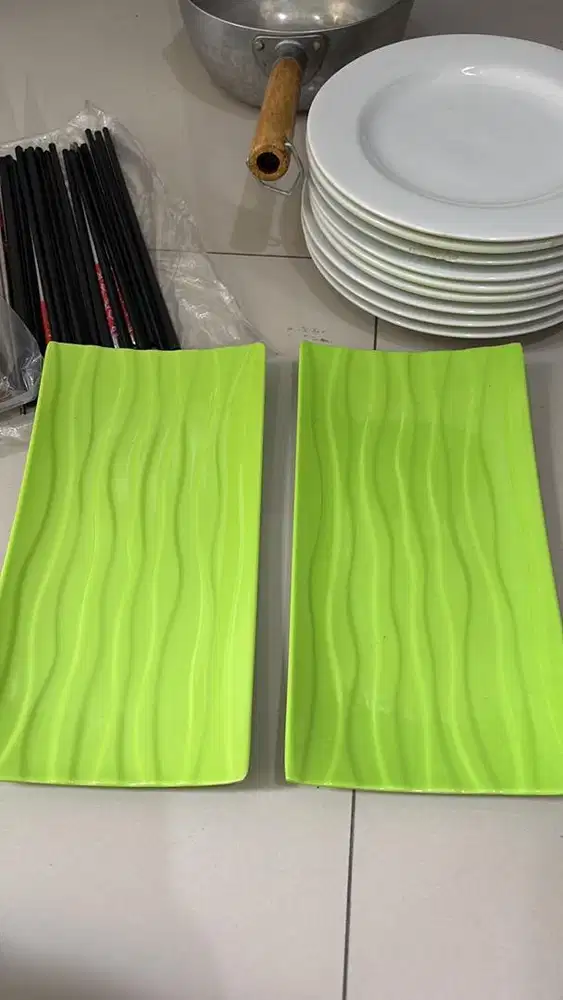 Perlengkapan Cafe Mangkok Sendok Bebek Piring Saji