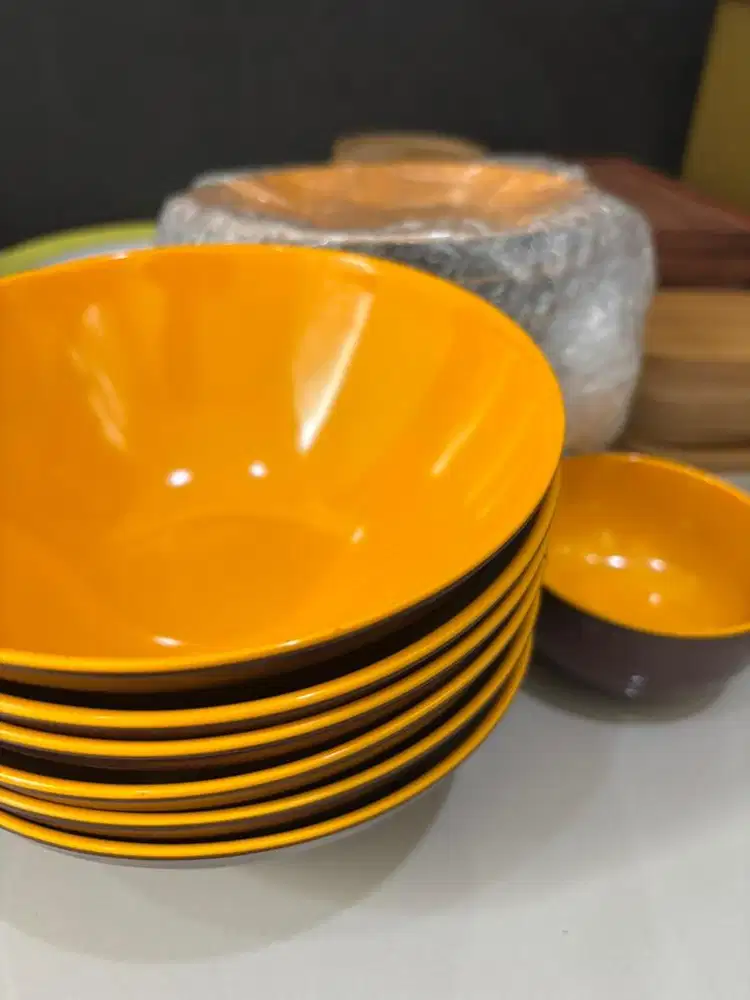 Perlengkapan Cafe Mangkok Sendok Bebek Piring Saji