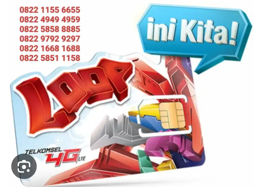 Kartu Perdana TELKOMSEL LOOP