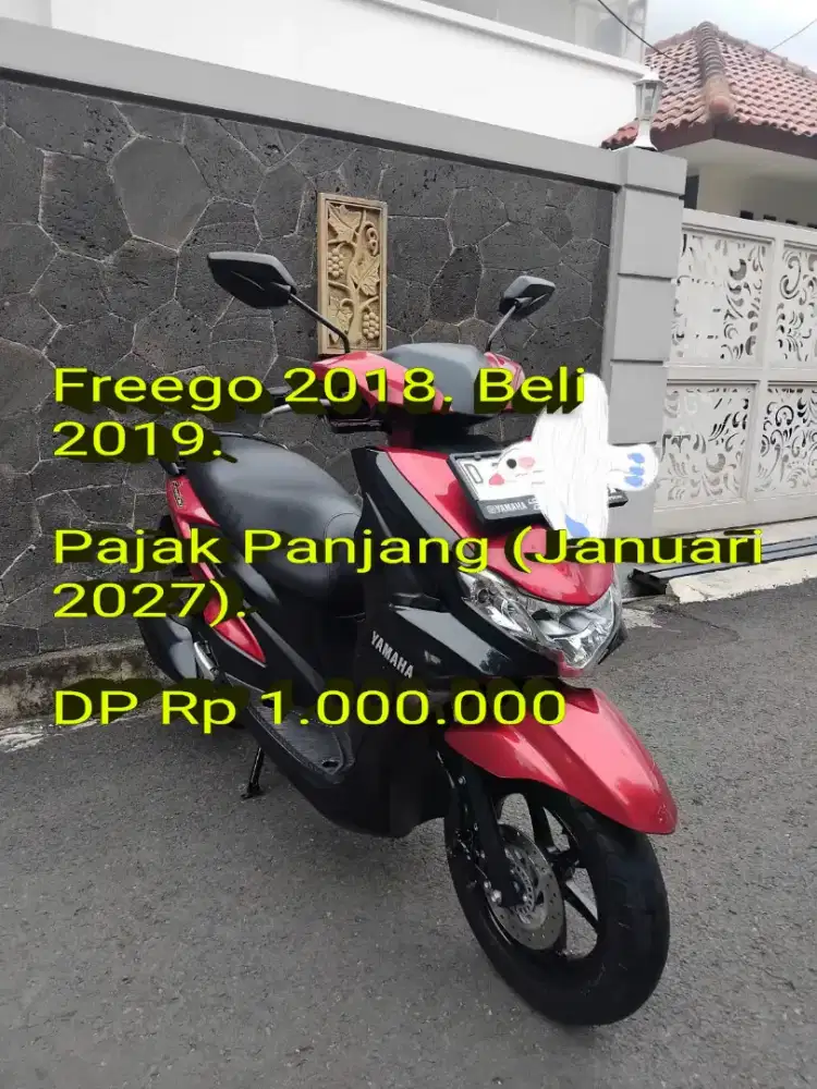 Freego 2018. Beli 2019. Pajak Panjang. Standar. Mulus. Cash/Kredit/TT