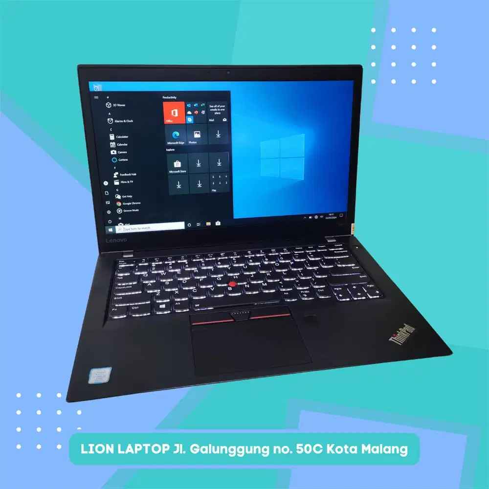 Core i5 Gen 7 RAM 8GB SLIM TOUCHSCREEN Lenovo Thinkpad T470s [14|11]