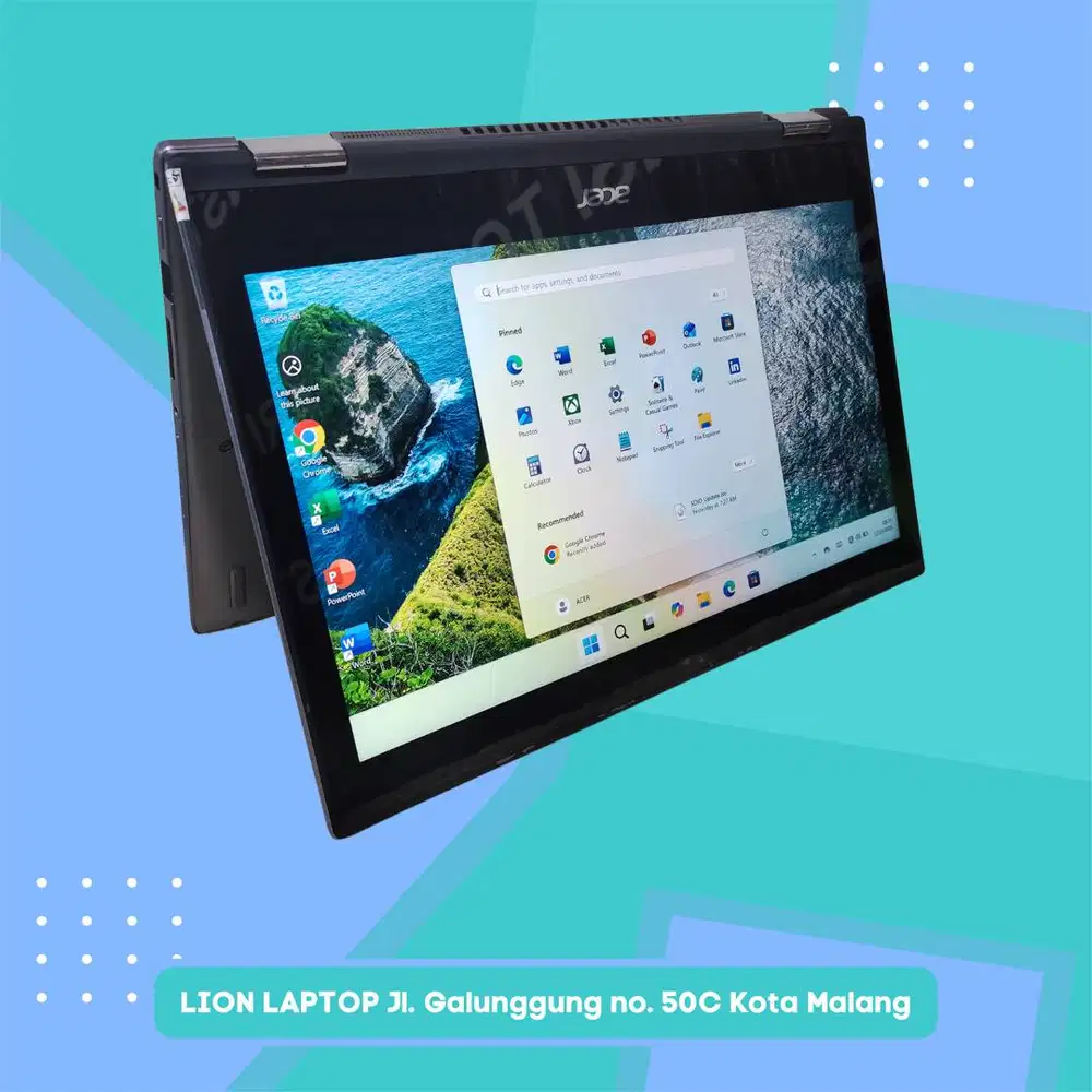 2 in 1 Flip Core i5 Gen 8 8/256 Acer Spin SP513-52N [14|11]