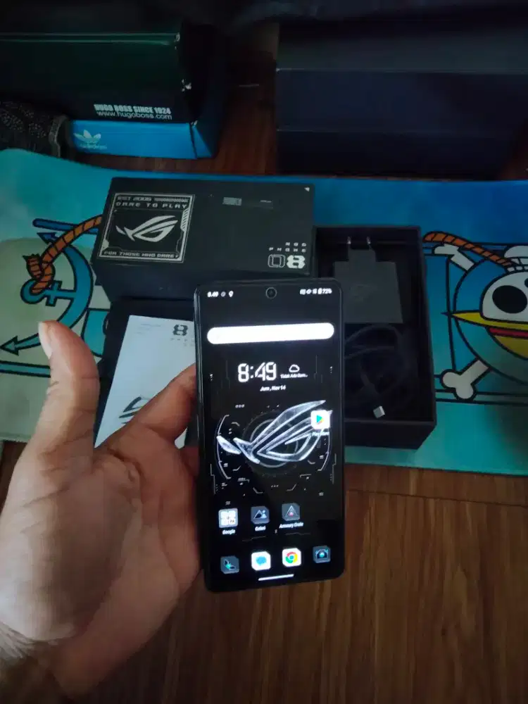 Rog Phone 8 Ram 12/256 Gb Fullshet Resmi Nominus TT Hp Lain