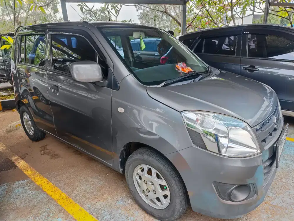 Suzuki Wagon R GL AT 2018 abu abu Low kilometer
