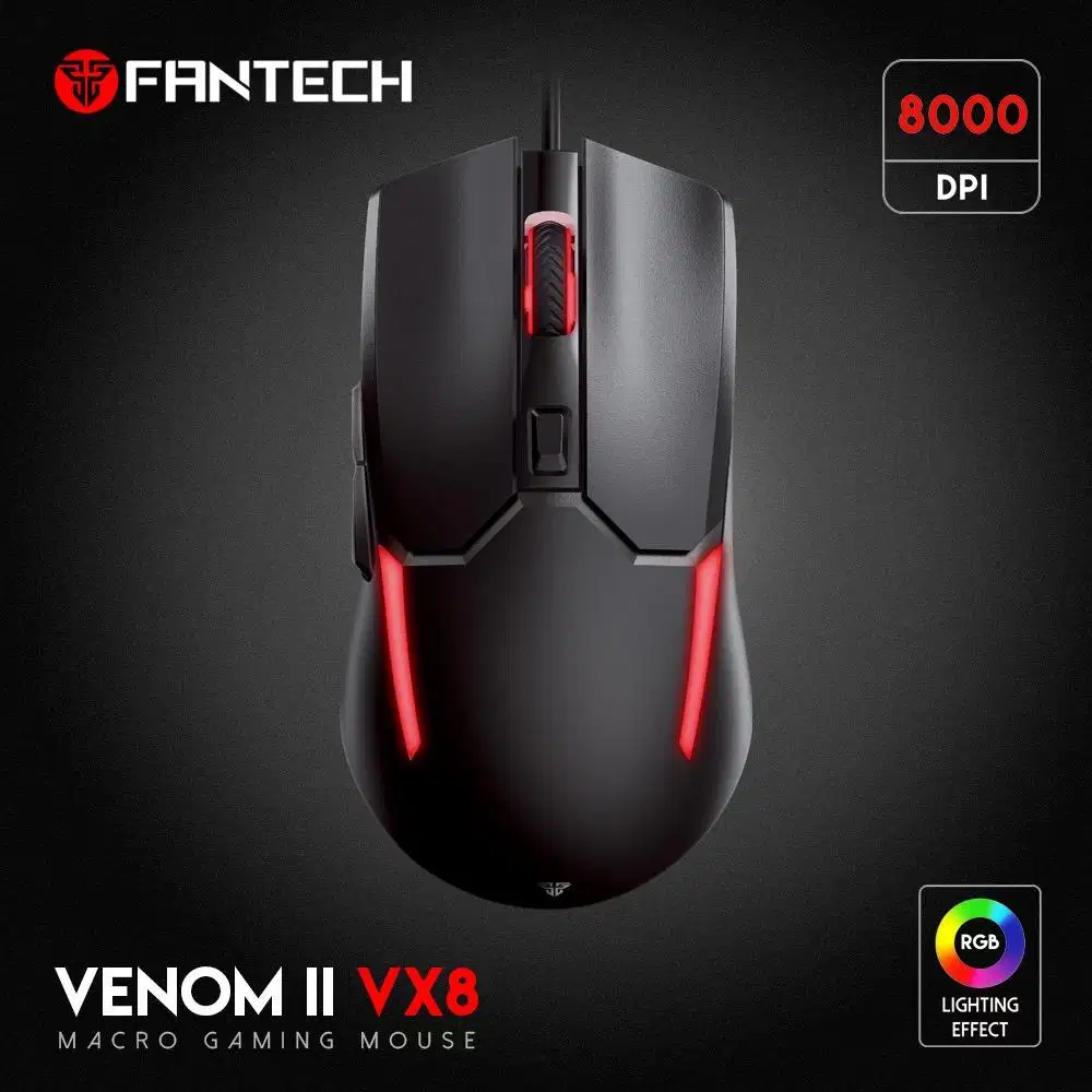 Mouse Gaming Macro Venom VX8