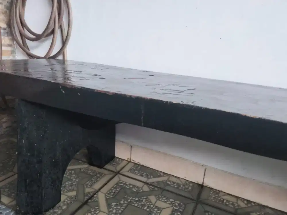 Kursi kayu jati panjang