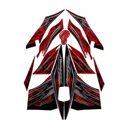 STRIPING LIST YAMAHA SCORPIO TAHUN 2012-2013