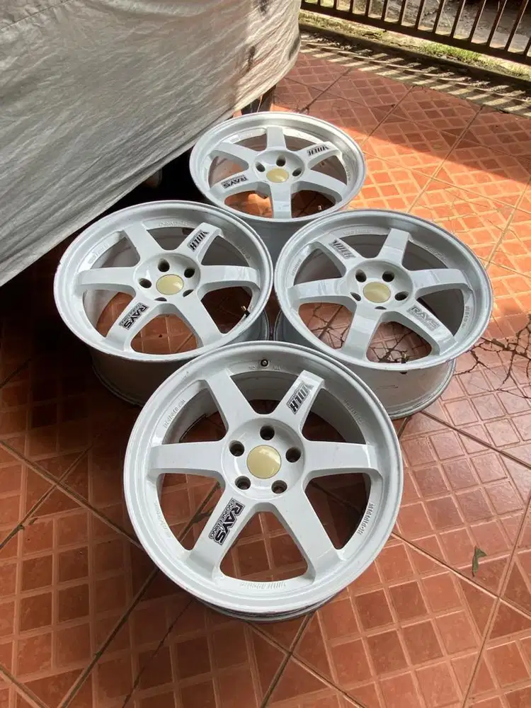 Velg TE37 Ring 18 pcd 5x114 innova rush alphard camry civic accord