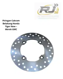 Piringan Cakram Belakang Honda Tiger New – Merek GMC
