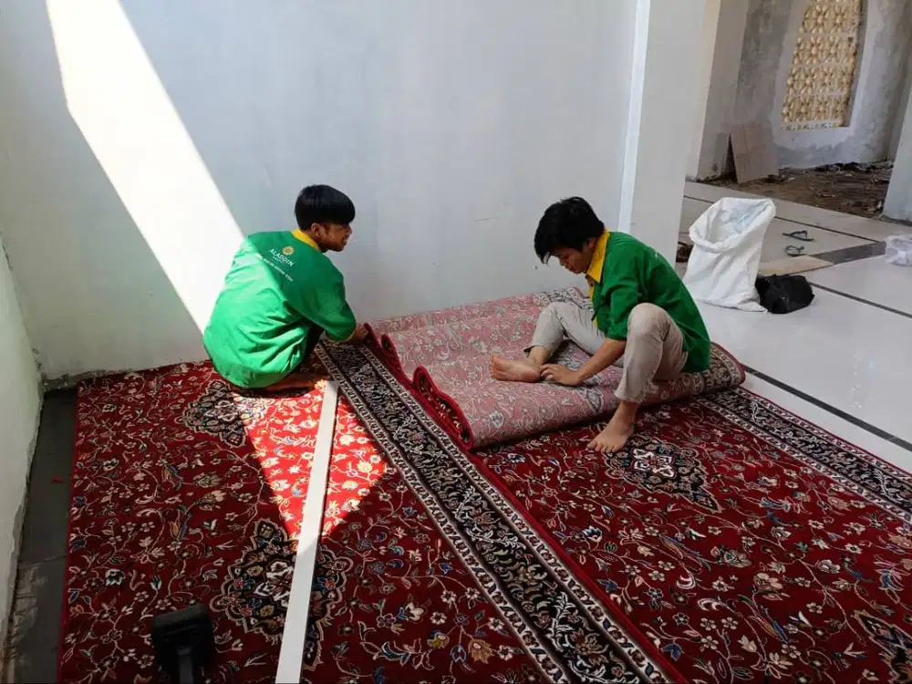 Karpet masjid nabawi murah meteran full motif cod