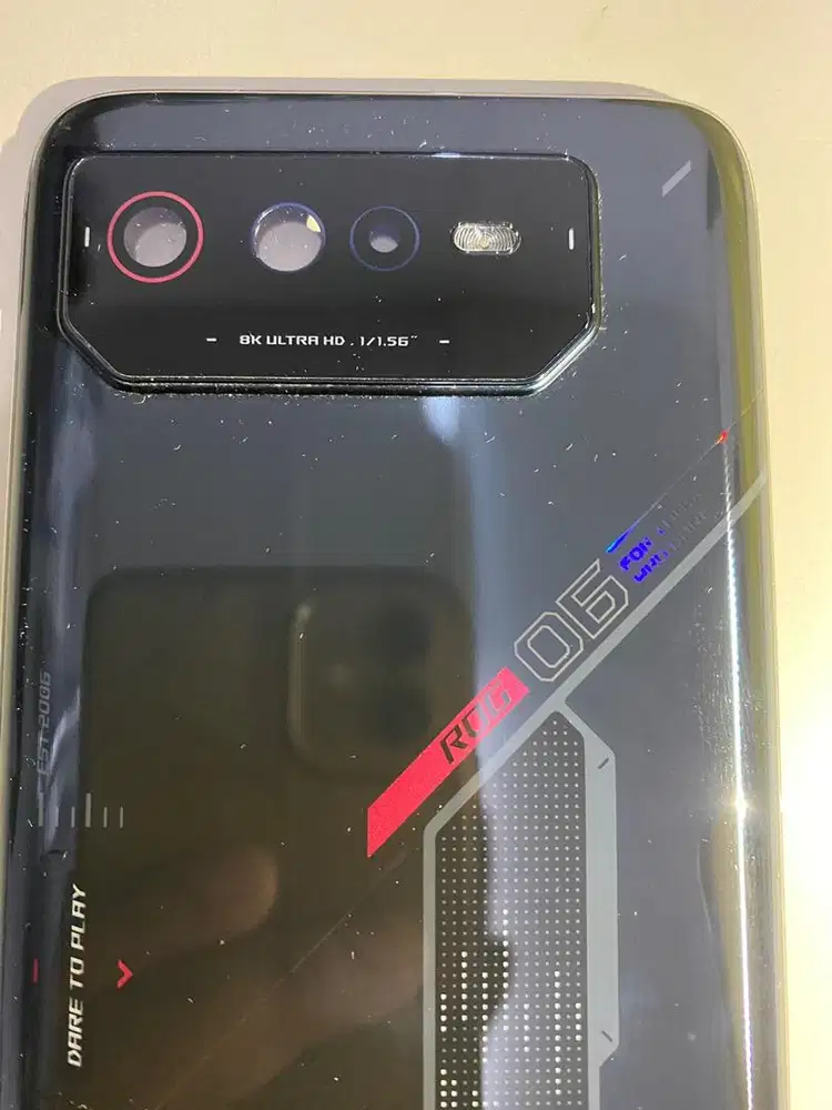 Backdoor Asus ROG 6 Ori Copotan Mulus