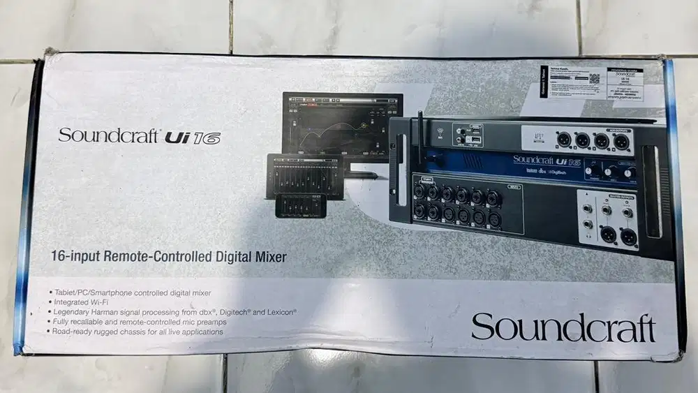 Mixer soundcraft UI16