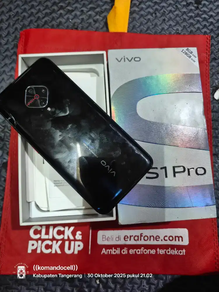 Dijual cepat vivo s1pro ram8/128gb