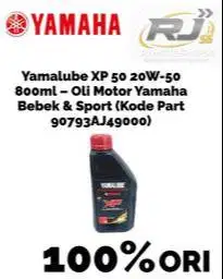 Yamalube XP 50 20W-50 800ml – Oli Motor Yamaha Bebek & Sport