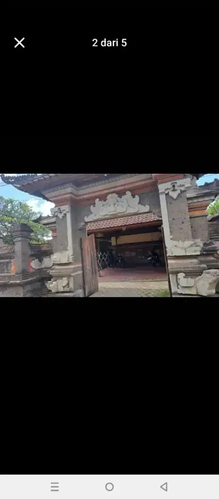 Rumah dgn garasi & halaman luas denpasar utara