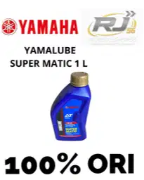 100%ORI YAMALUBE SUPER MATIC 1L