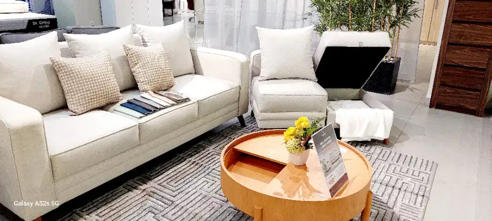 Sofa L bisa custom Warna