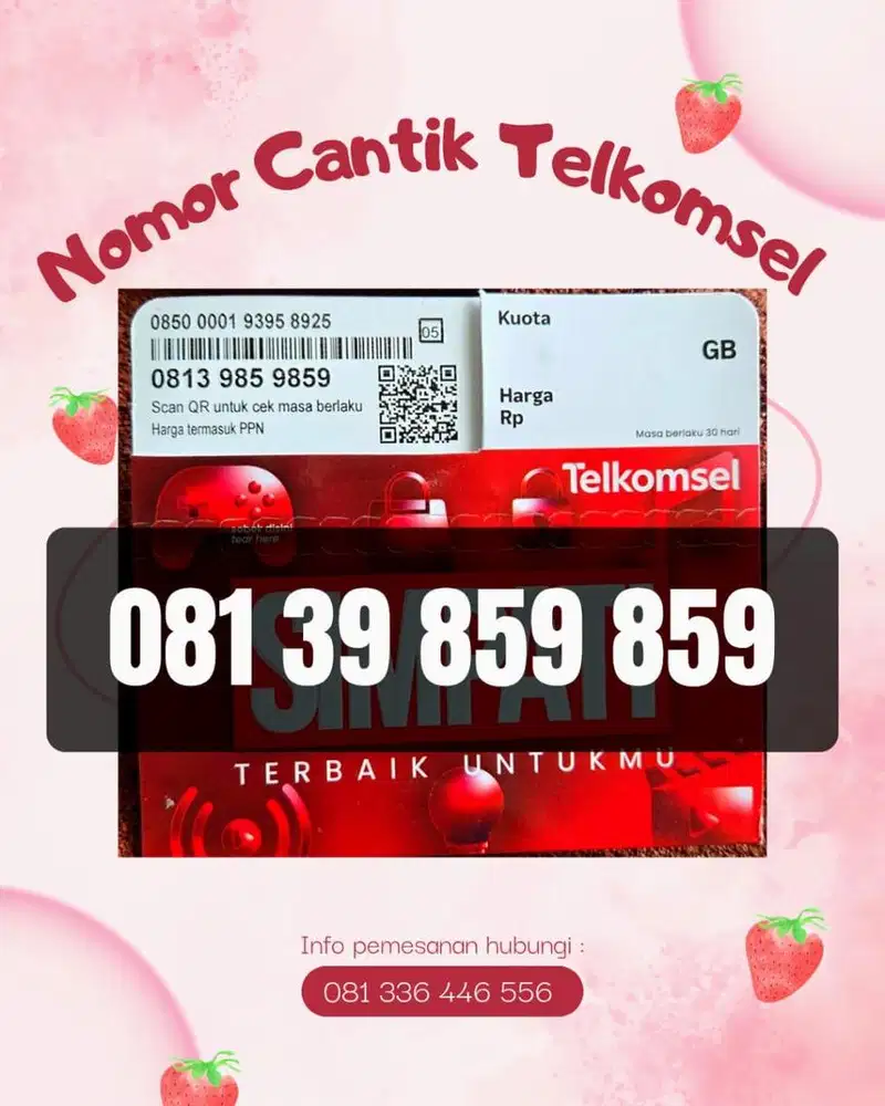 Nomor Cantik Telkomsel Simpati 11 Digit 859 859