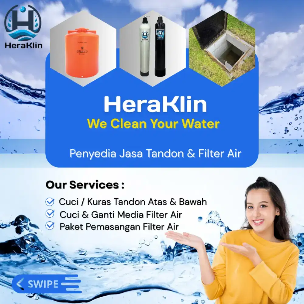 HeraKlin - Jasa Cuci Tandon & Filter Air
