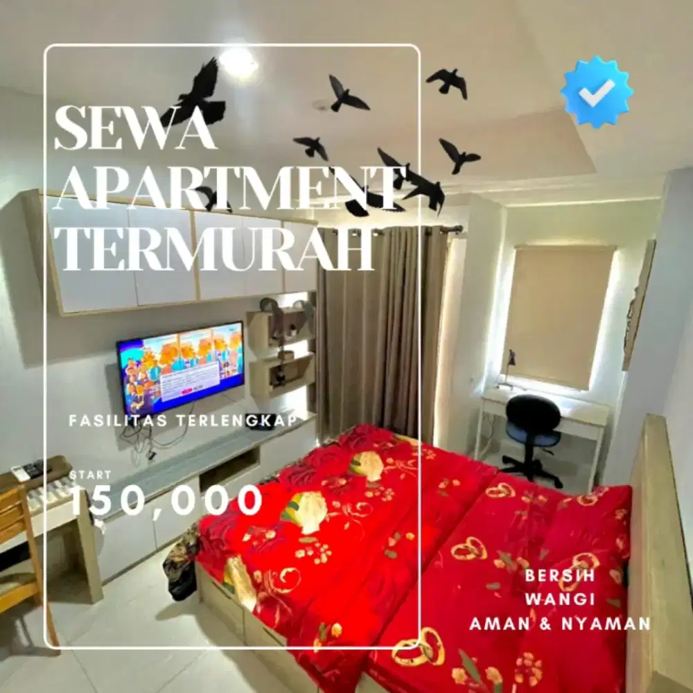Sewa apartemen Depok TSM TRANSPARK CIBUBUR Harian/Transit termurah