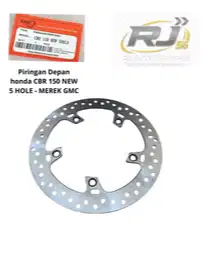Piringan Depan honda CBR 150 NEW 5 HOLE - MEREK GMC