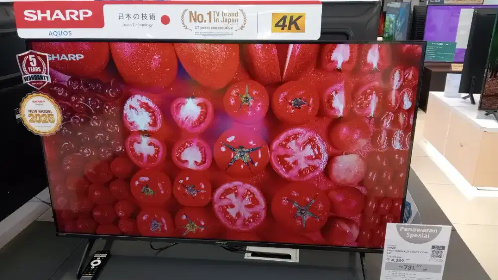 Tv incaran kamu lagi diskon gede, buruan chat penjualnya