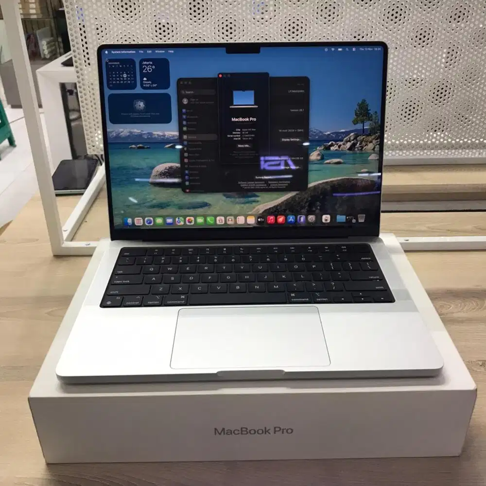 MACBOOK PRO M4 MAX 2024 RAM 36GB SSD 1TB FULLSET GARANSI SAMPAI MEI