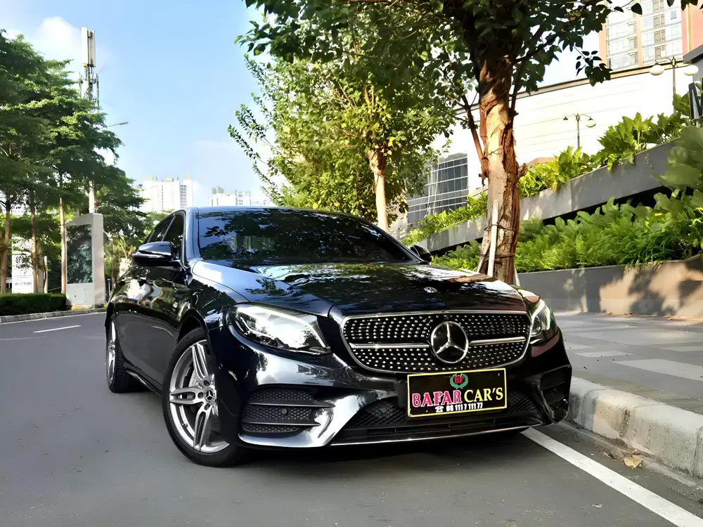 Mercedes Benz E350 2020 AMG Eq Boost Low Km Rendah Murah Termurah
