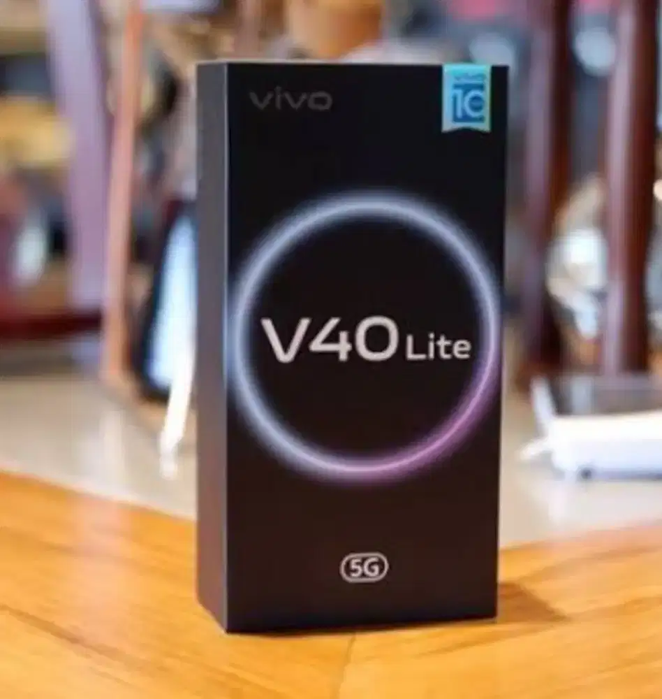 VIVO V40 Lite 5G 8GB+256GB Black BNIB Garansi Resmi Indonesia