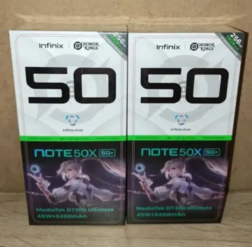 Infinix Note 50X 5G+ 8/256 BNIB Garansi Resmi Indonesia