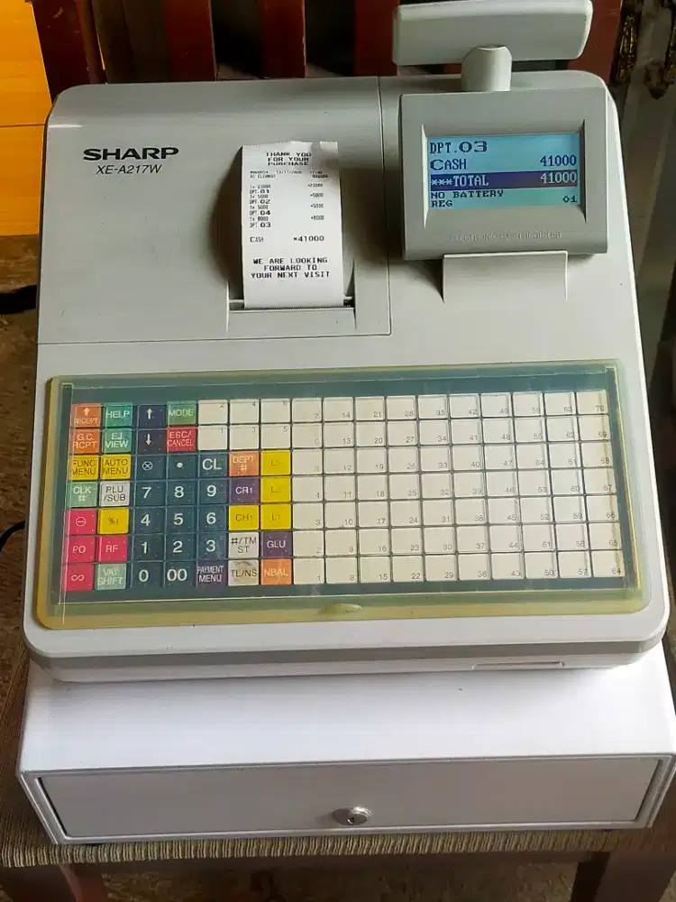 Mesin kasir Sharp XE-A217W