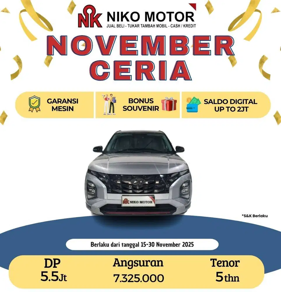 (ANTIK KM30RB) CRETA PRIME 2TONE 2022 AT: 2021|2023