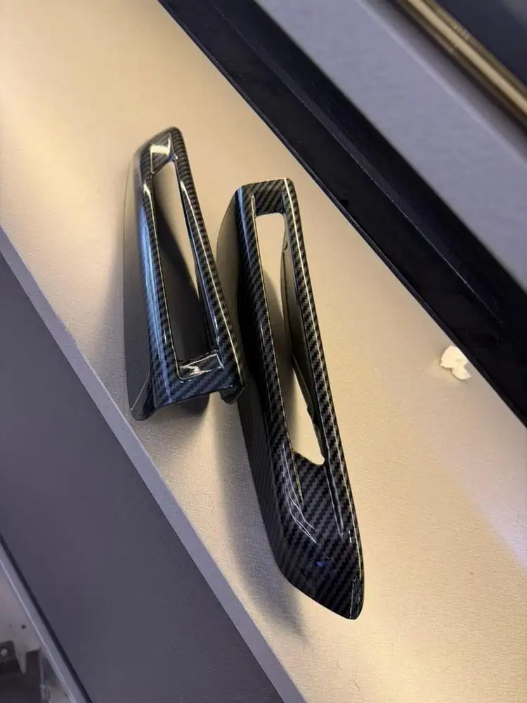 cover fog lamp agya all new carbon