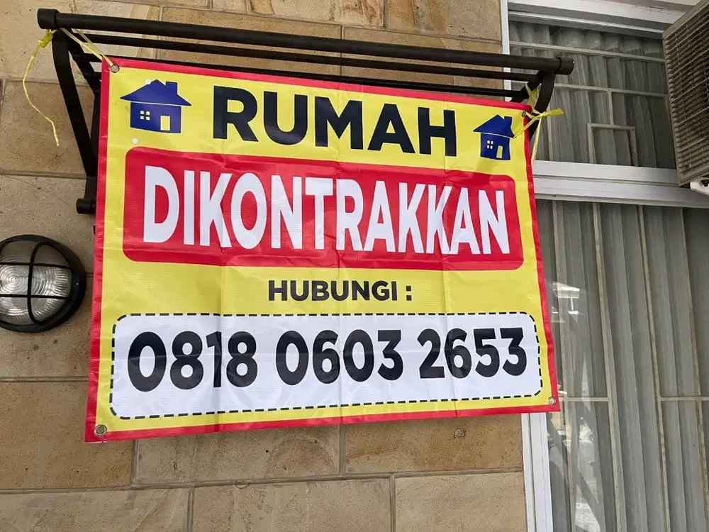 DISEWAKAN RUMAH SIAP HUNI