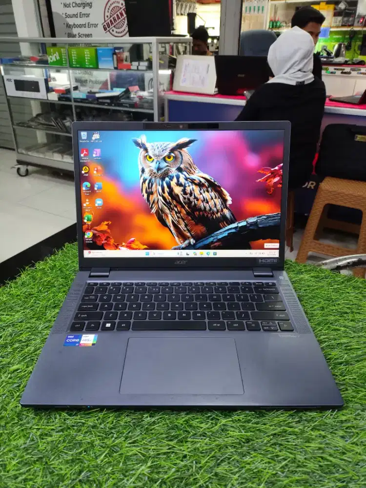 Jual laptop Acer TravelMate P414. i7 gen 12 16/512