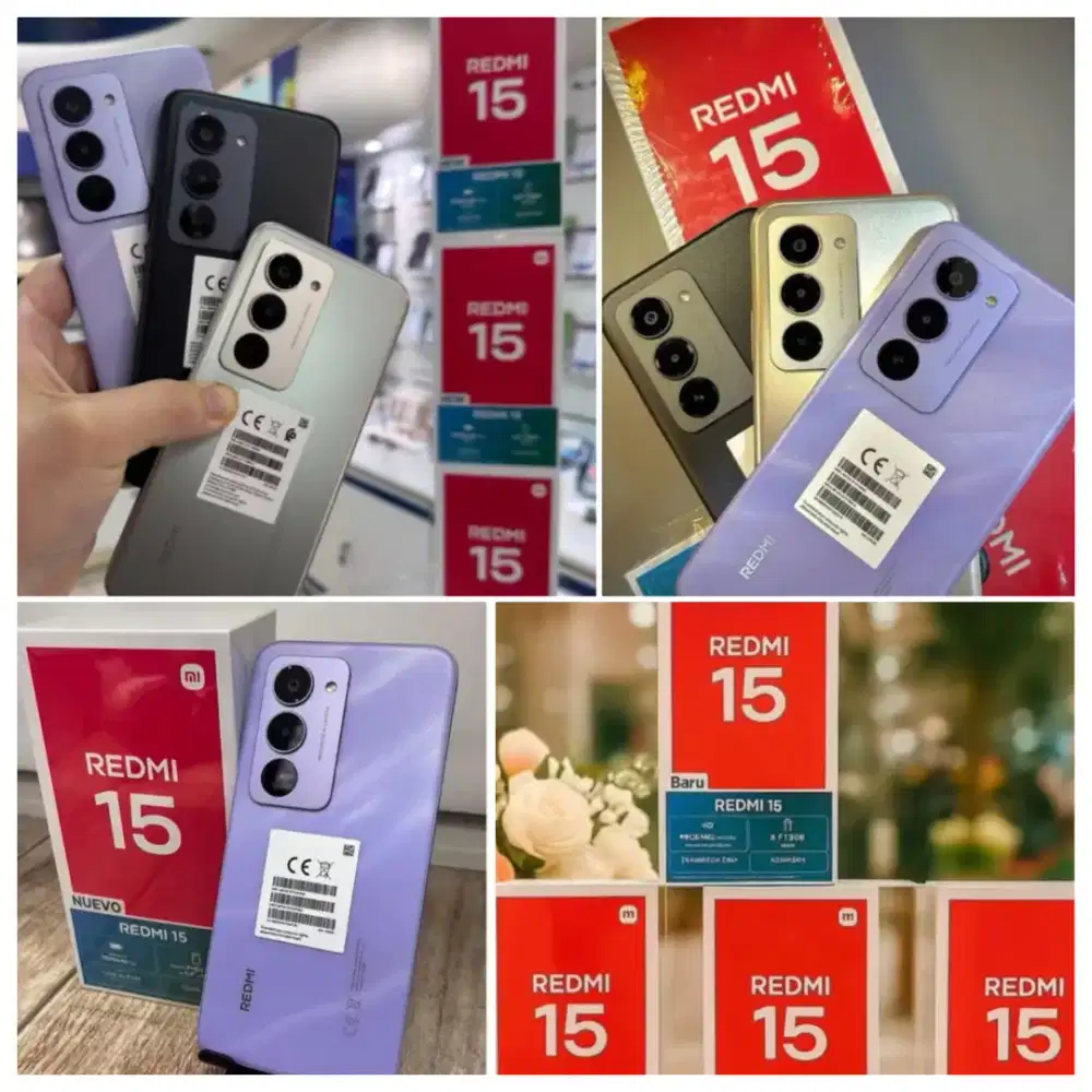 Redmi 15 Series 8/256GB Bisa Kredit Tanpa DP