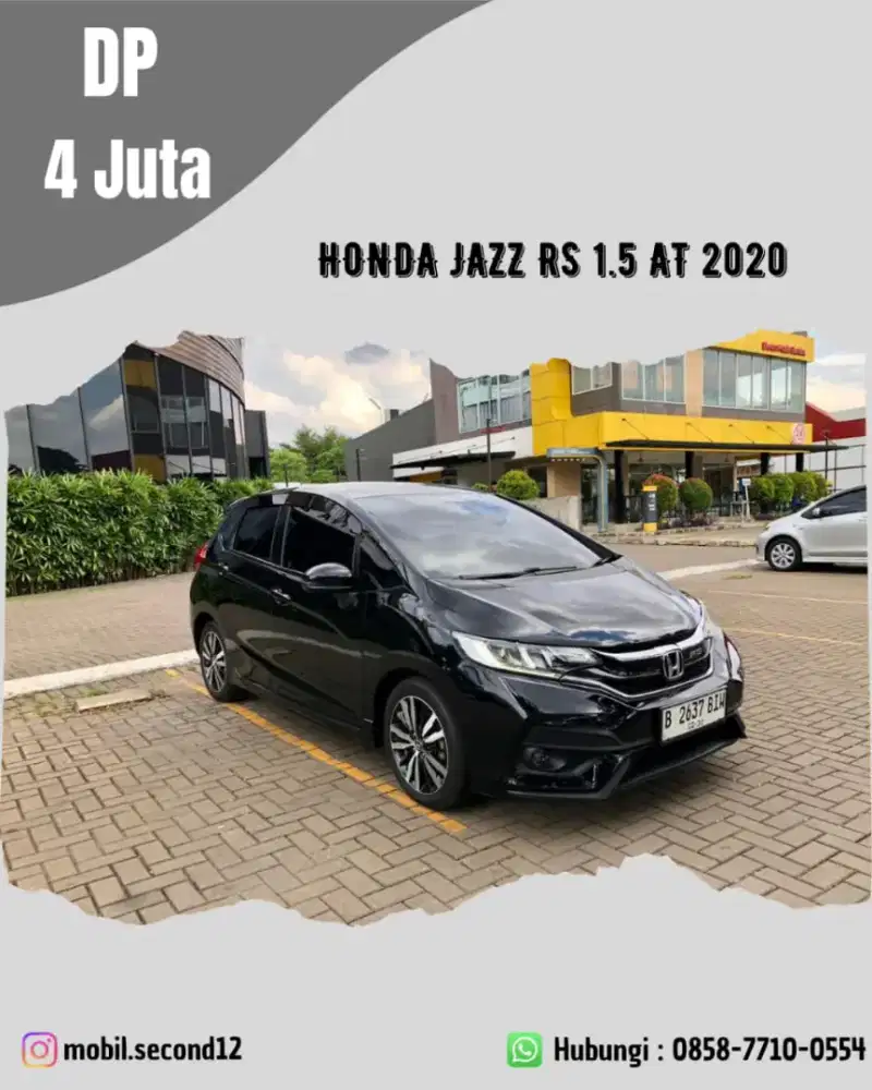 TERMURAH HONDA JAZZ RS AT 2020