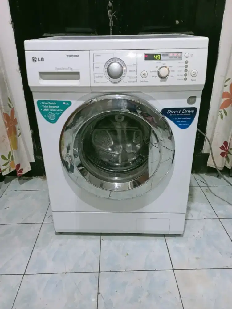 Front loading merk LG inverter