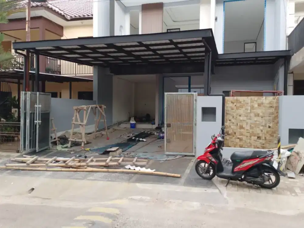 terima pasang kanopi solarflat,alderon,kaca,twinlite,solartuf,mezanin,