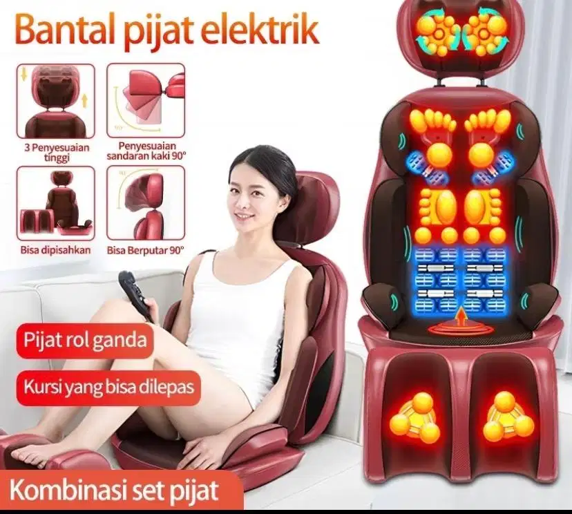 Jual cepat kursi pijat atau set pijat portable