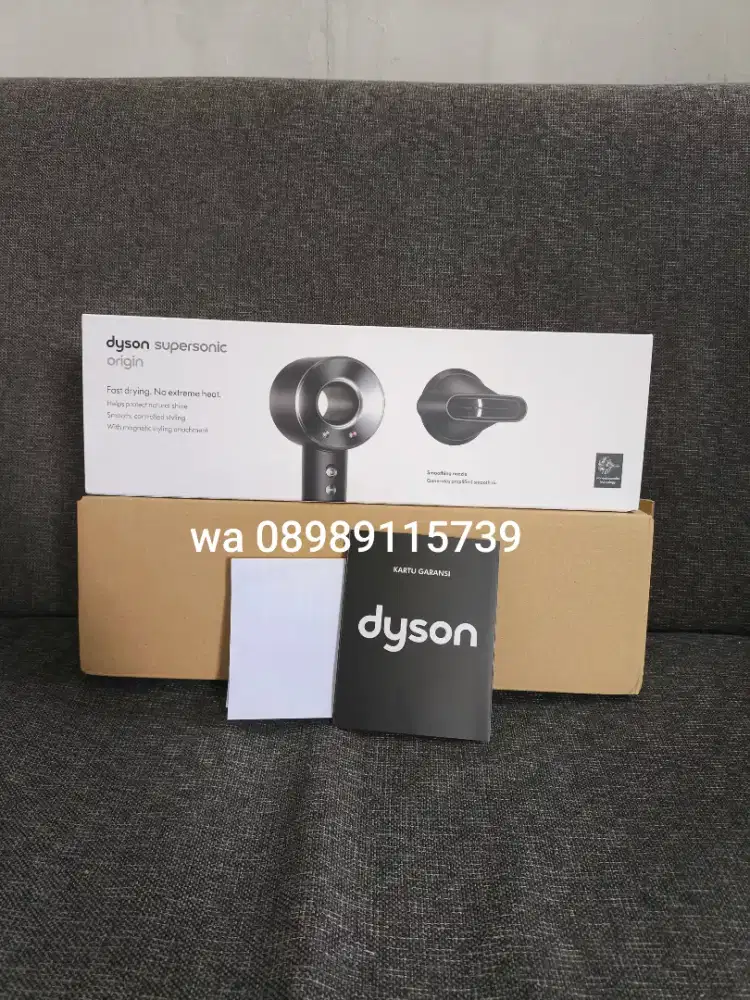 Dyson Supersonic Origin Hair Dryer HD08 Lite (Black/Nickel)
BNIB