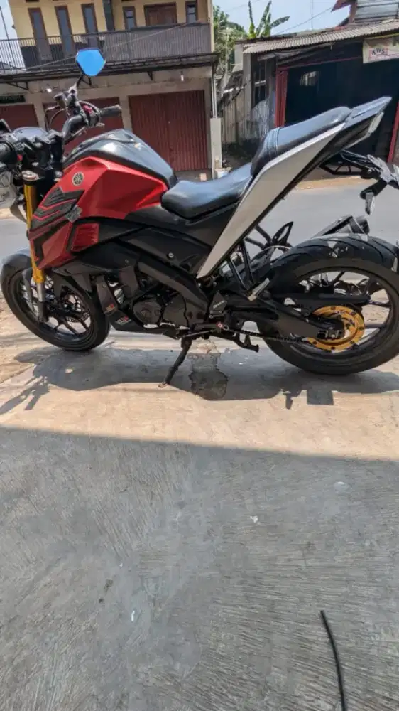 Yamaha Xabre 2017 Merah Pemakaian Pribadi