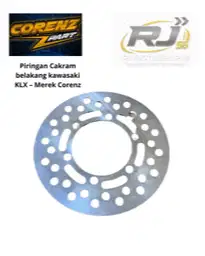 Piringan Cakram belakang kawasaki KLX – Merek Corenz