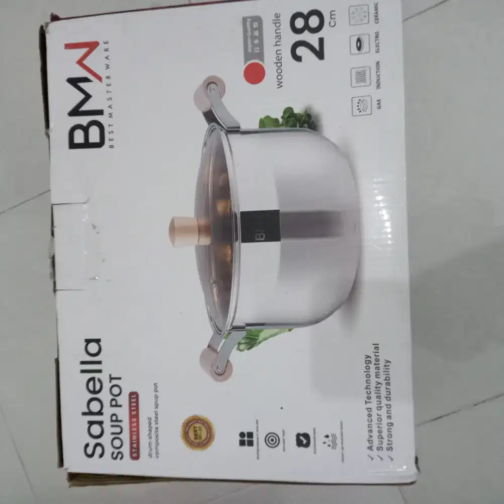 Kukusan stainless steel Anti karat ukuran 28 cm